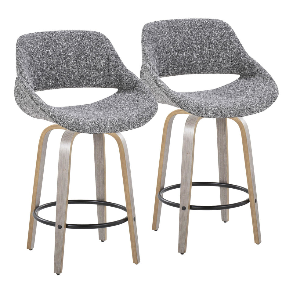 Fabrico 26" Fixed-Height Counter Stool - Set of 2