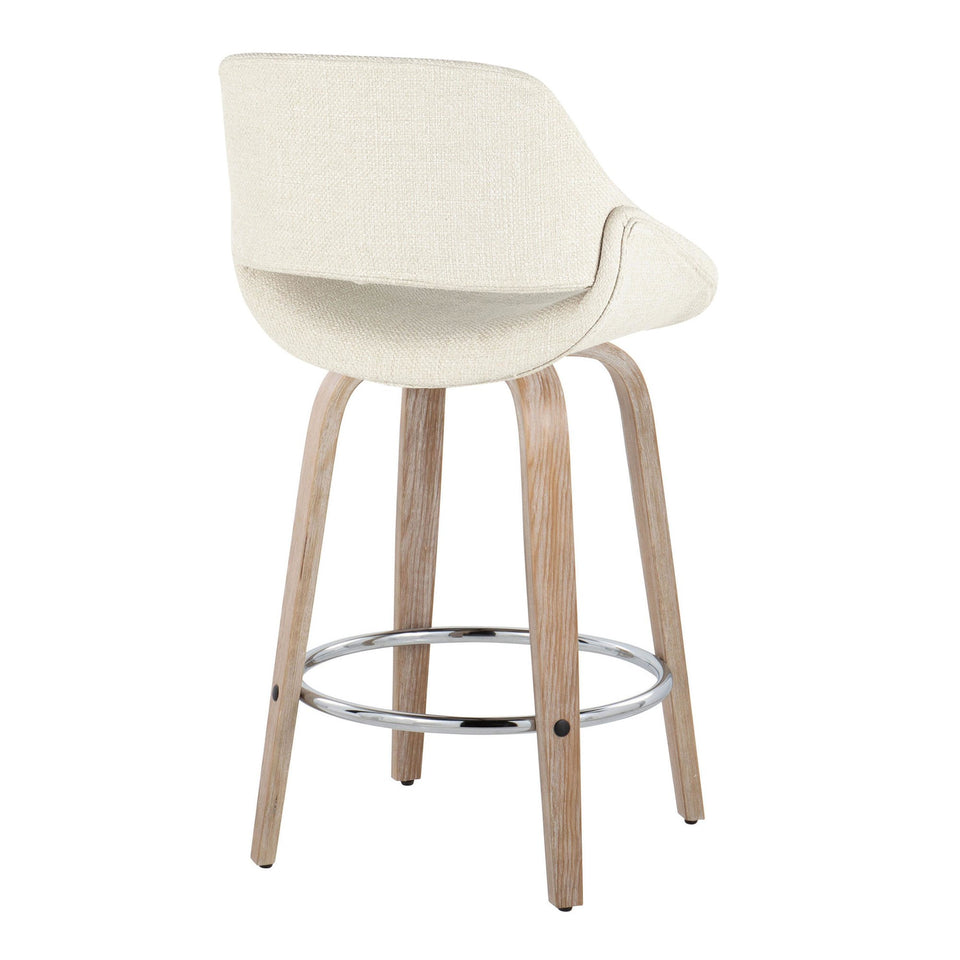 Fabrico 26" Fixed-Height Counter Stool - Set of 2