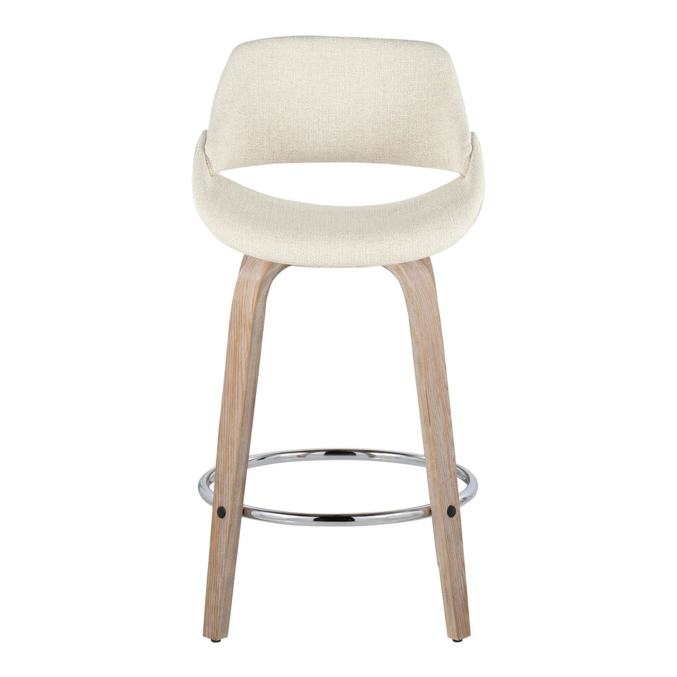 Fabrico 26" Fixed-Height Counter Stool - Set of 2
