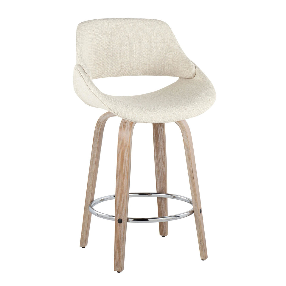 Fabrico 26" Fixed-Height Counter Stool - Set of 2