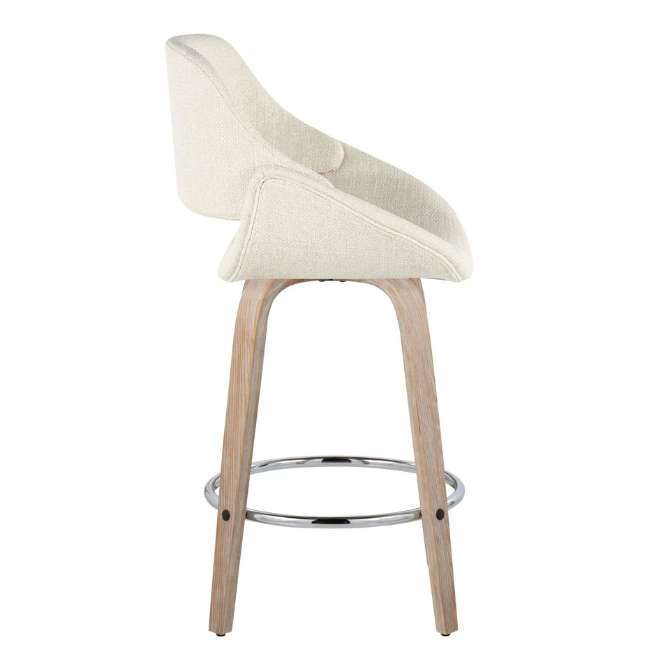 Fabrico 26" Fixed-Height Counter Stool - Set of 2