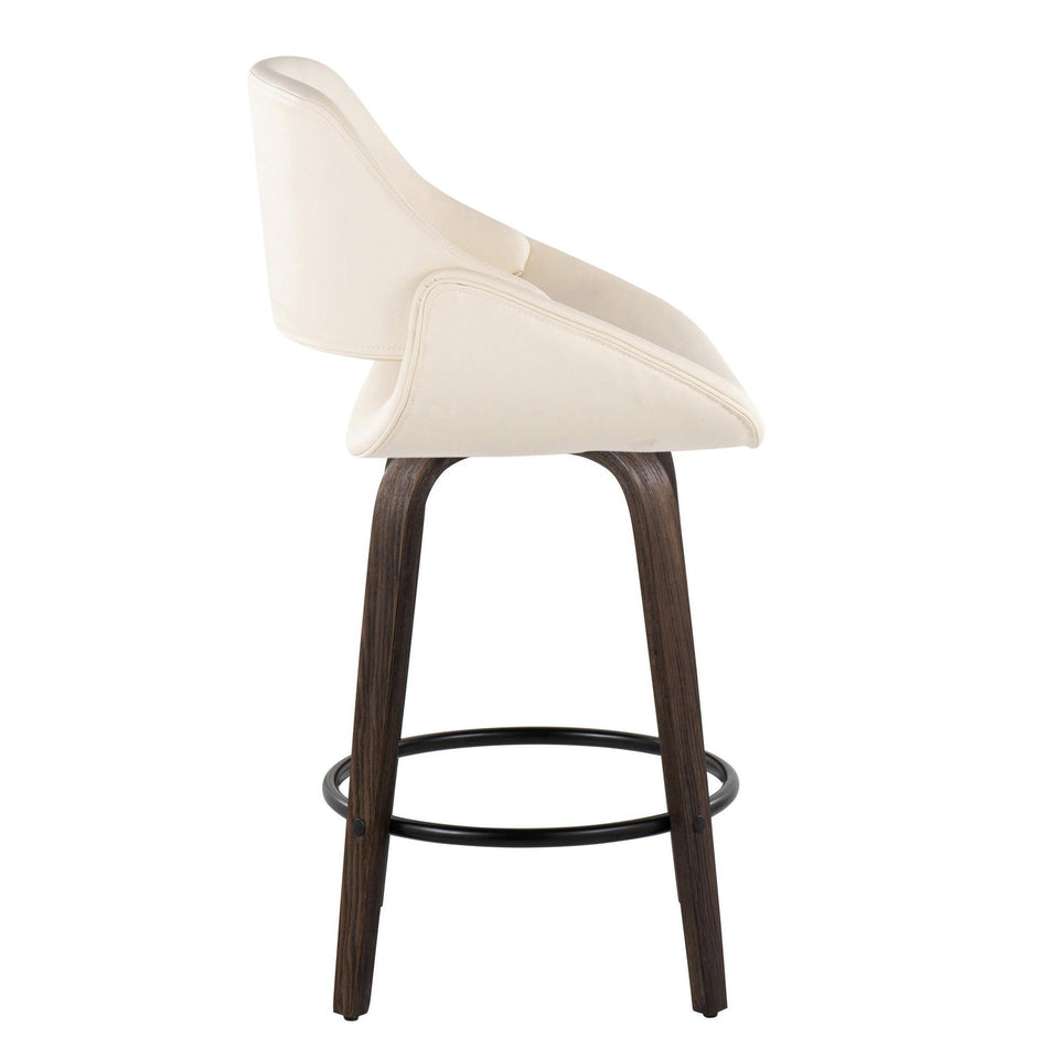 Fabrico 26" Fixed-Height Counter Stool - Set of 2