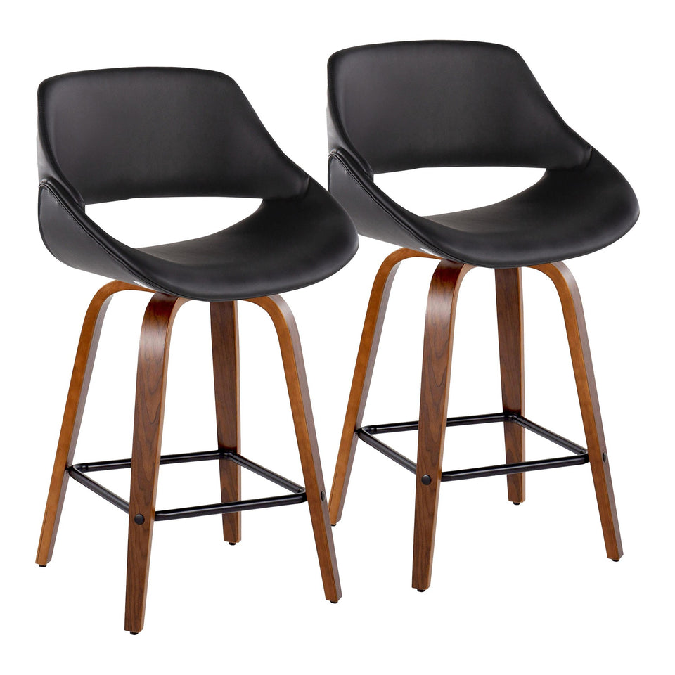Fabrico 26" Fixed-Height Counter Stool -  Set of 2