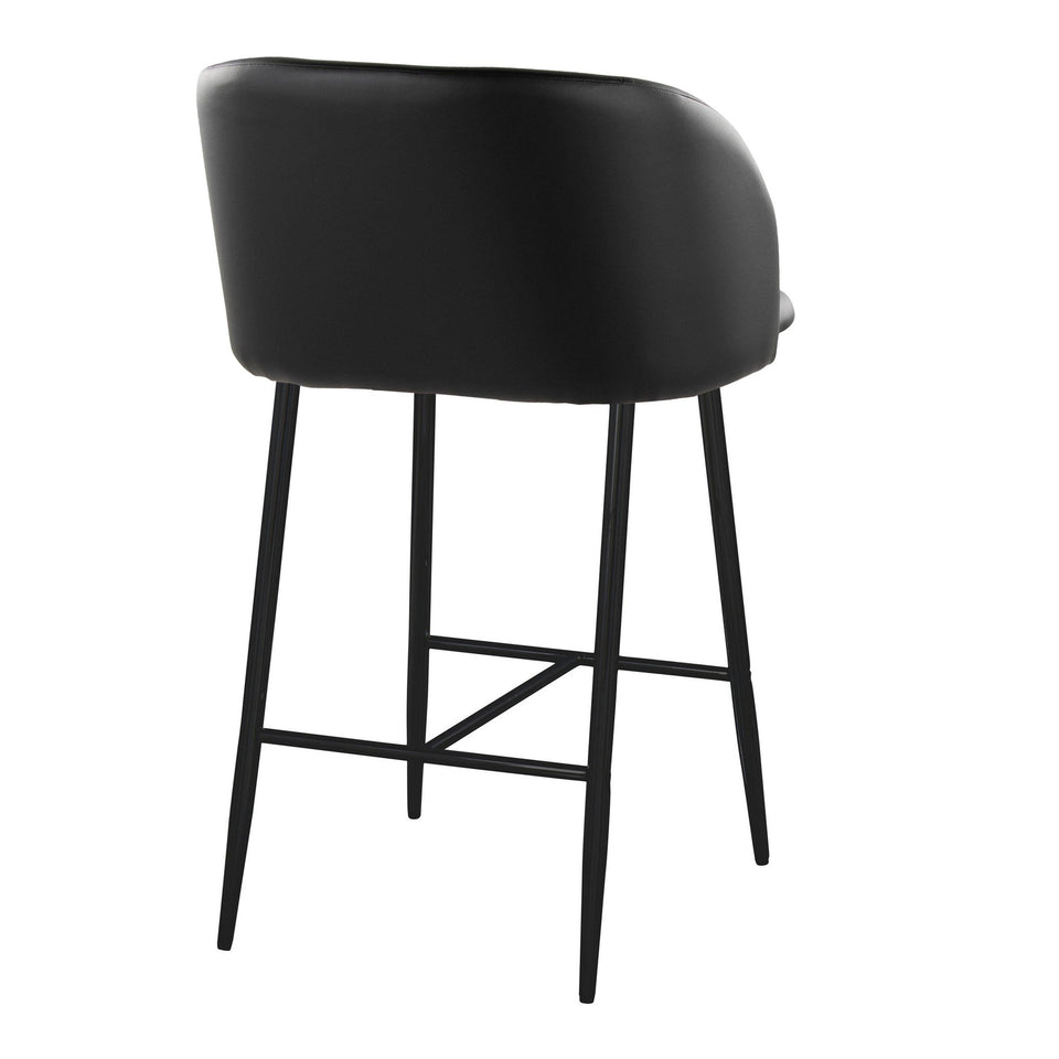 Fran 26" Fixed-Height Counter Stool - Set of 2