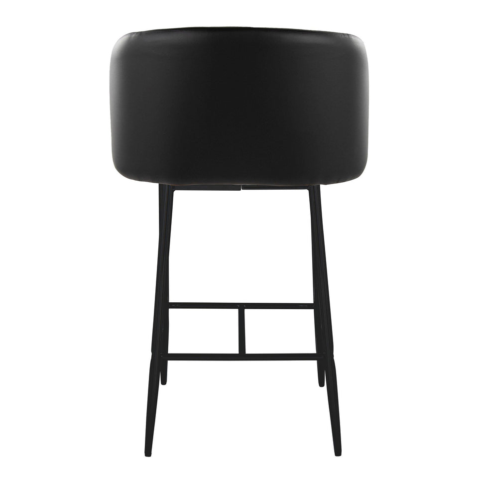 Fran 26" Fixed-Height Counter Stool - Set of 2
