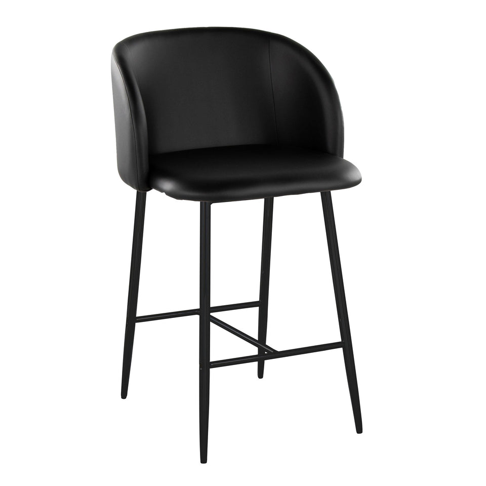 Fran 26" Fixed-Height Counter Stool - Set of 2