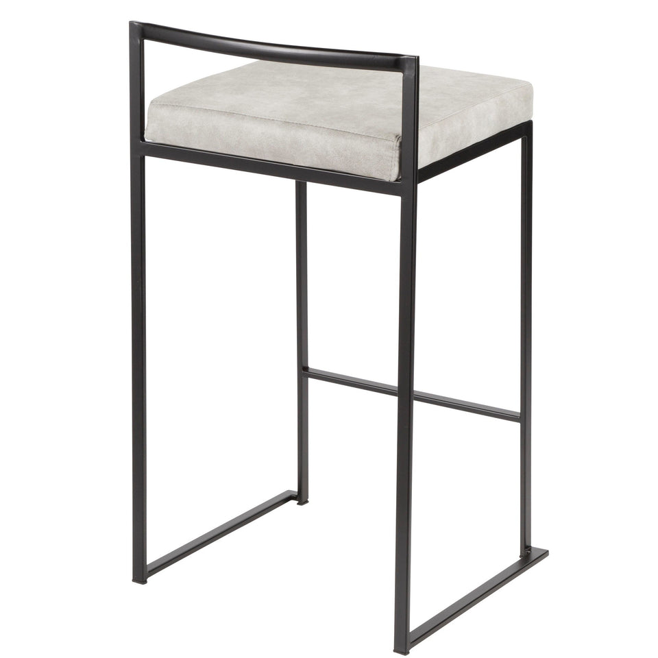 Fuji Stacker 26" Fixed-Height Counter Stool - Set of 3
