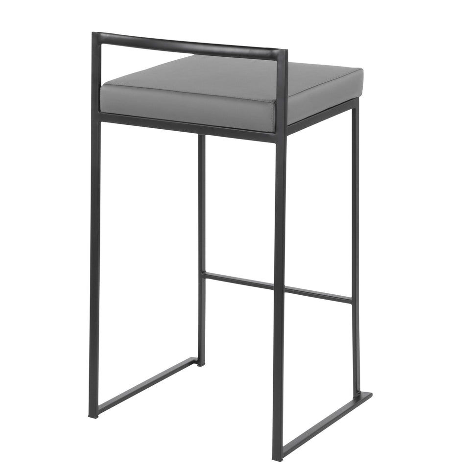 Fuji Stacker 26" Fixed-Height Counter Stool - Set of 3