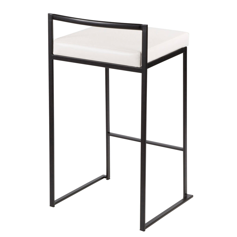 Fuji Stacker 26" Fixed-Height Counter Stool - Set of 3
