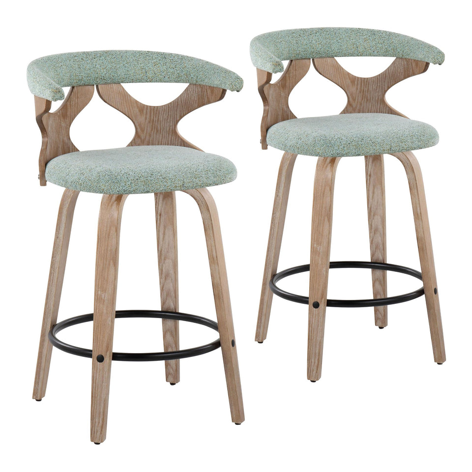 Gardenia 26" Fixed-Height Counter Stool - Set of 2