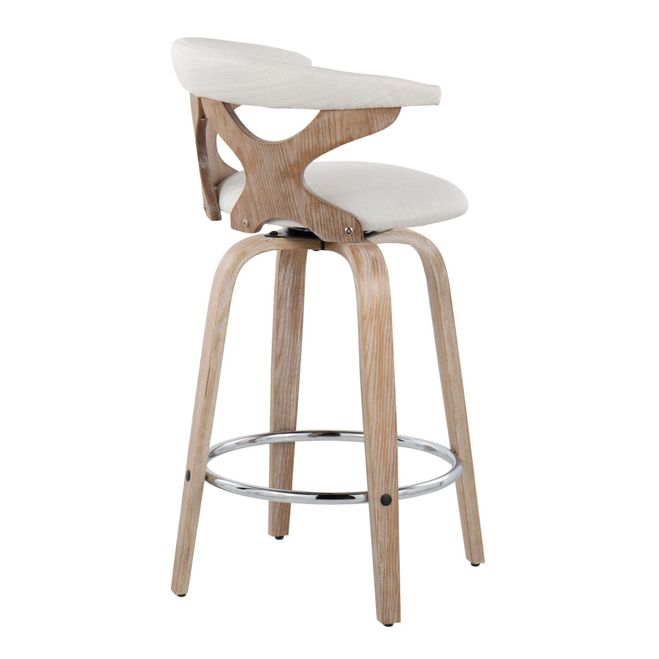 Gardenia 26" Fixed-Height Counter Stool - Set of 2