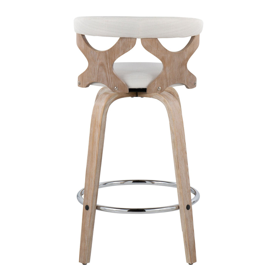Gardenia 26" Fixed-Height Counter Stool - Set of 2
