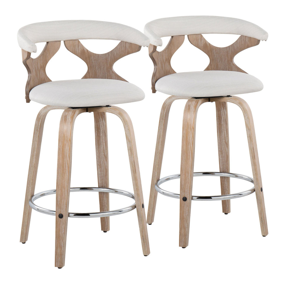 Gardenia 26" Fixed-Height Counter Stool - Set of 2