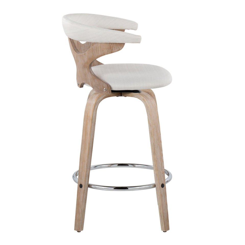 Gardenia 26" Fixed-Height Counter Stool - Set of 2