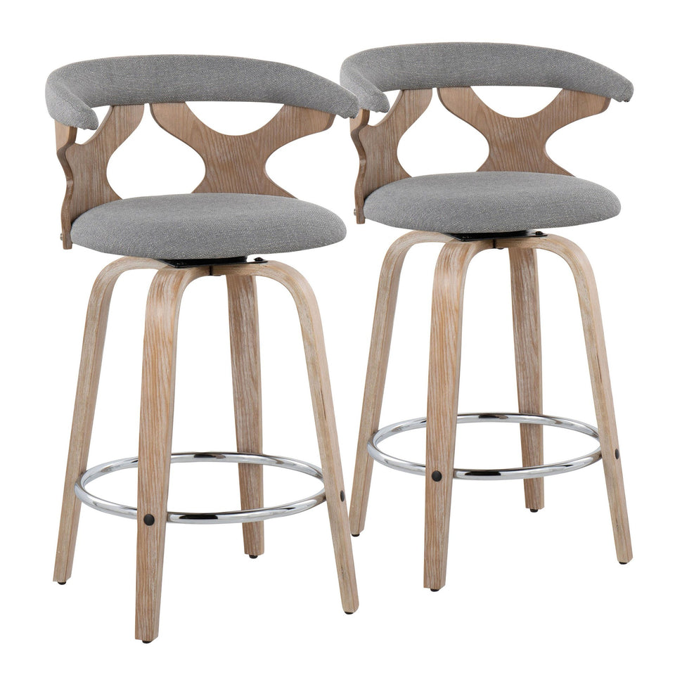 Gardenia 26" Fixed-Height Counter Stool - Set of 2