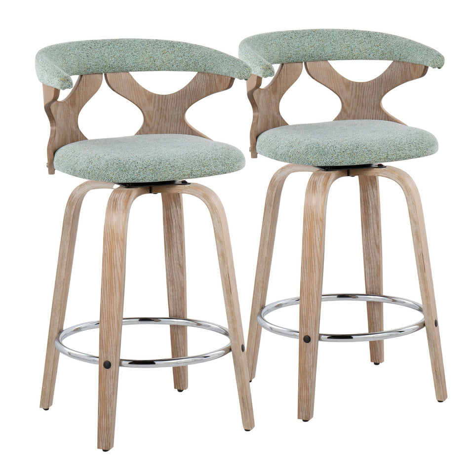 Gardenia 26" Fixed-Height Counter Stool - Set of 2