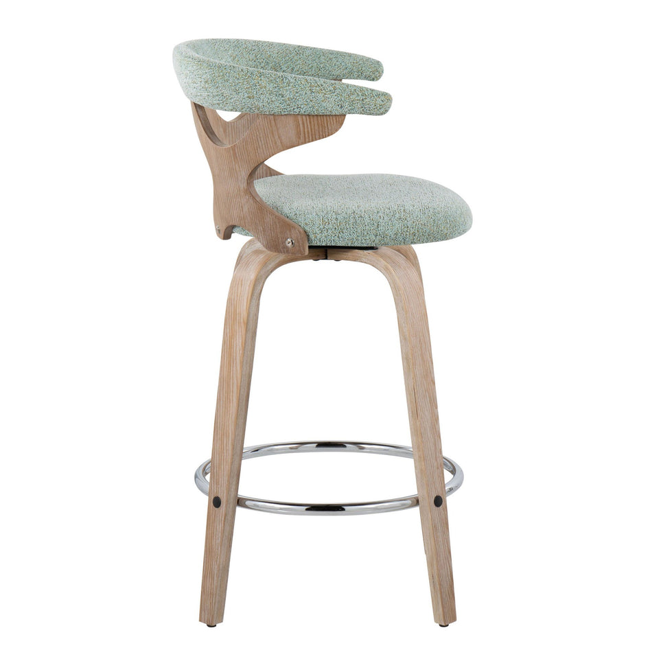Gardenia 26" Fixed-Height Counter Stool - Set of 2