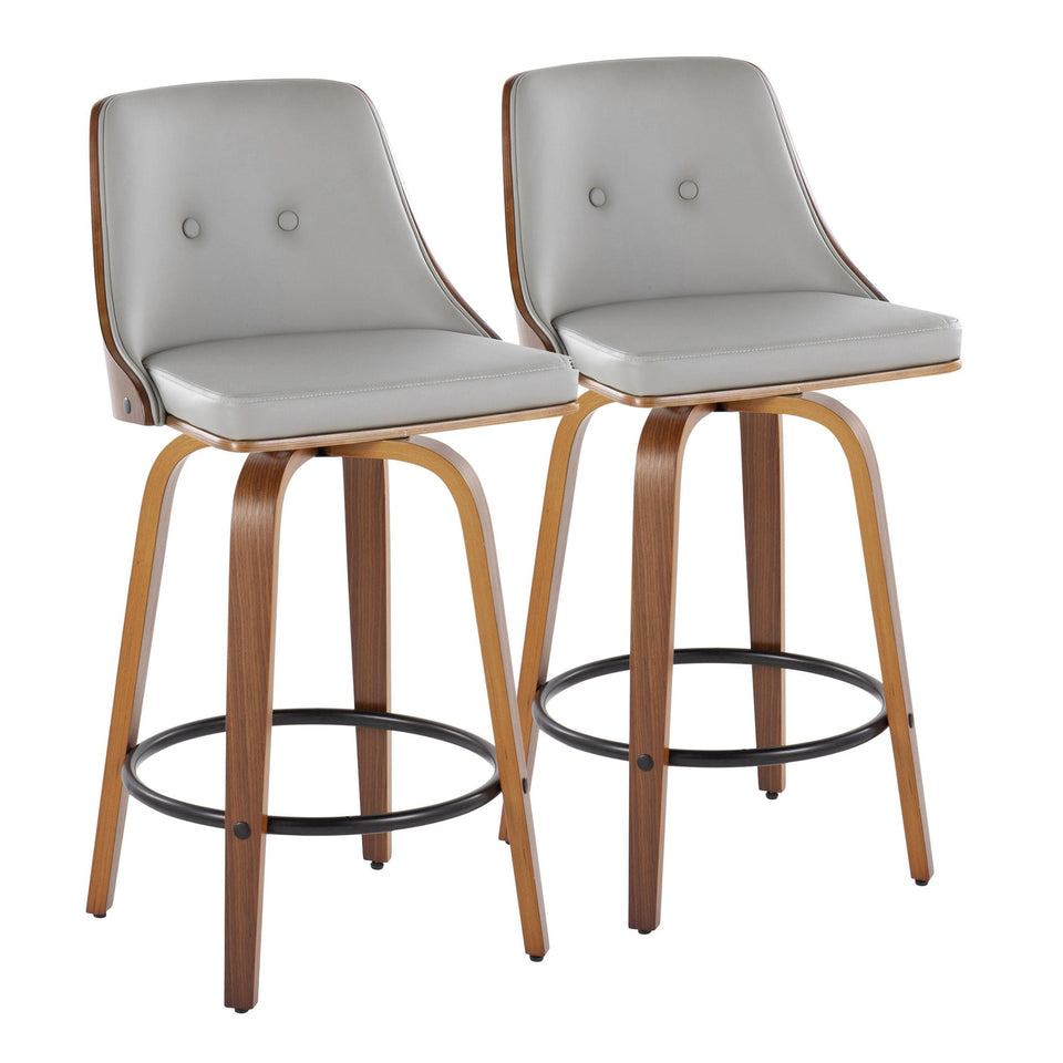 Gianna 26" Fixed-Height Counter Stool - Set of 2