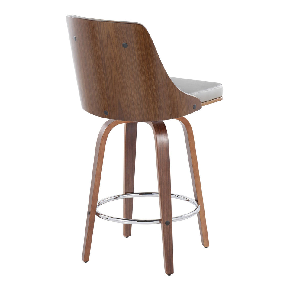 Gianna 26" Fixed-Height Counter Stool - Set of 2