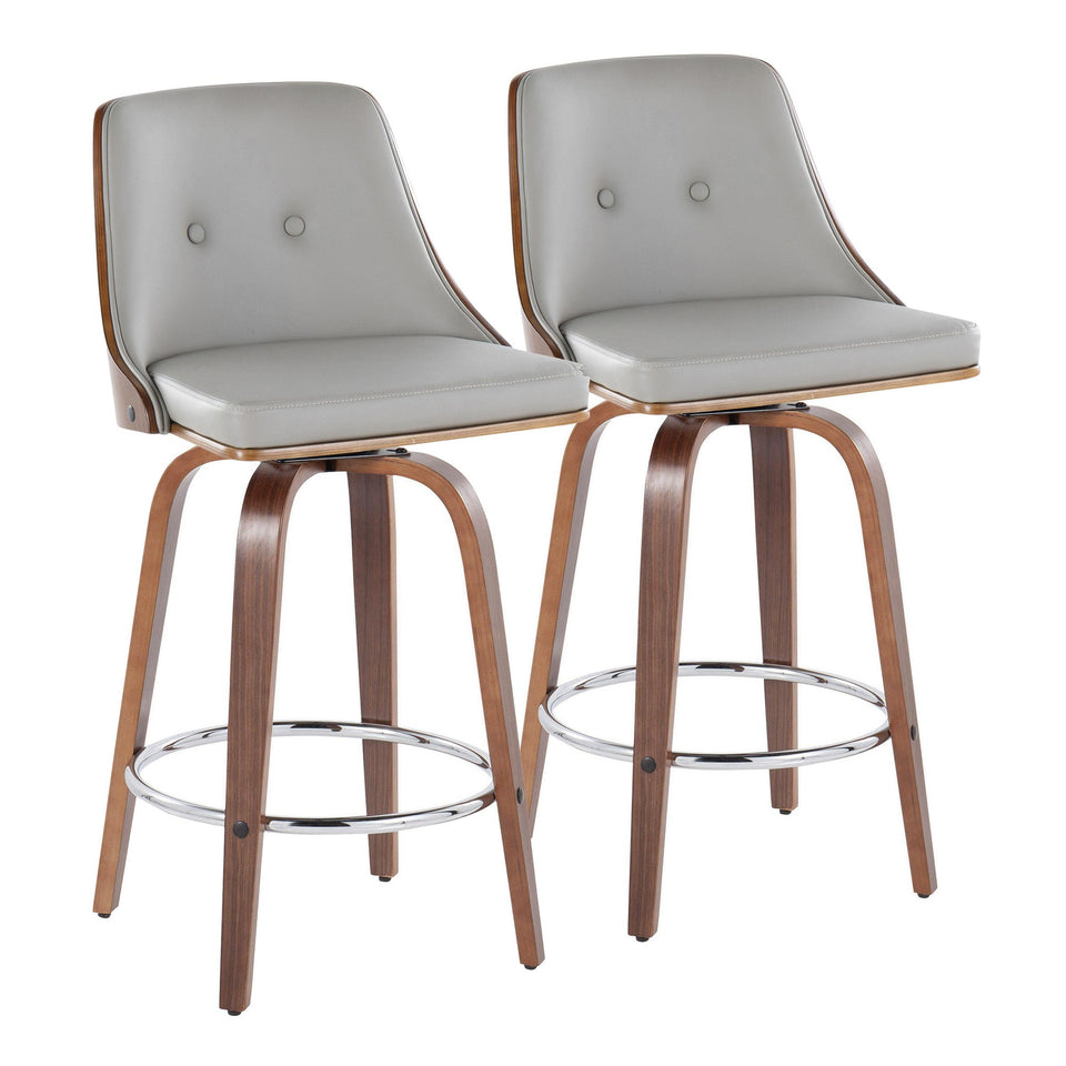 Gianna 26" Fixed-Height Counter Stool - Set of 2