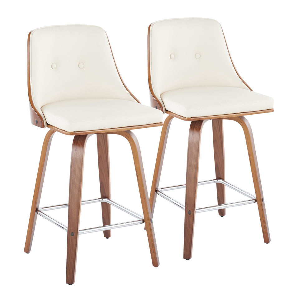 Gianna 26" Fixed-Height Counter Stool - Set of 2