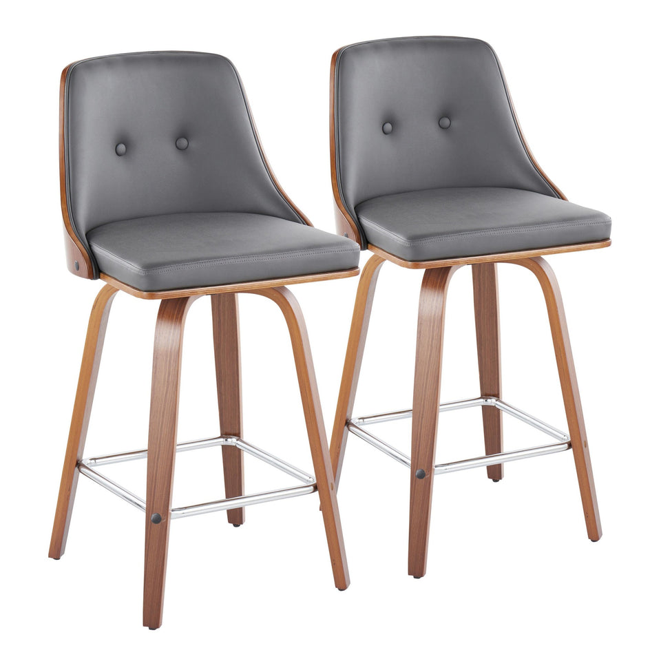 Gianna 26" Fixed-Height Counter Stool - Set of 2