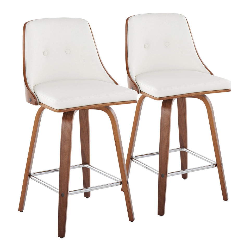 Gianna 26" Fixed-Height Counter Stool - Set of 2