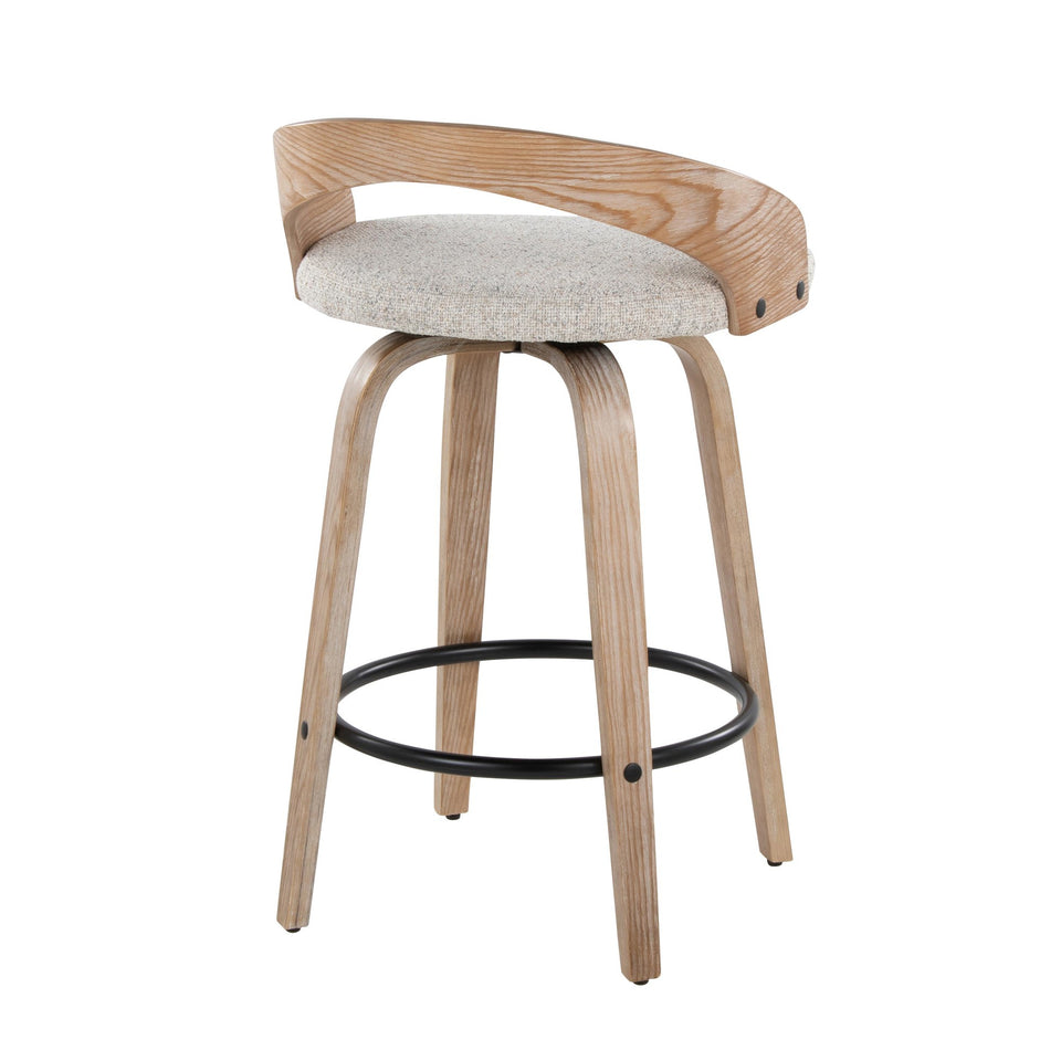 Grotto 26" Fixed-Height Counter Stool - Set of 2