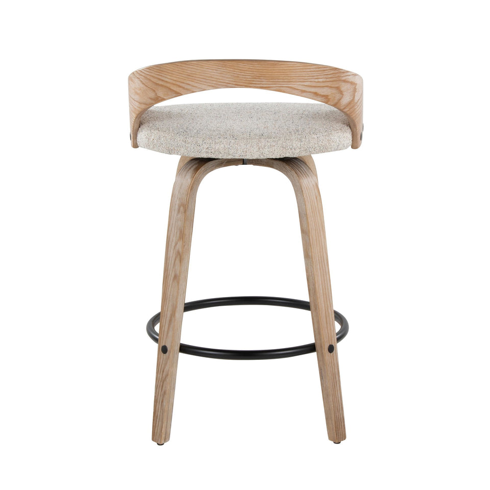 Grotto 26" Fixed-Height Counter Stool - Set of 2