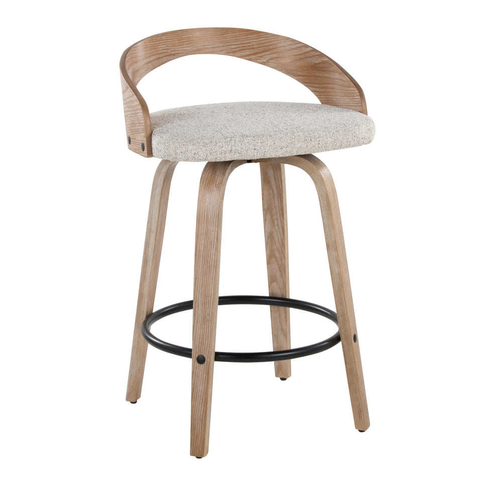 Grotto 26" Fixed-Height Counter Stool - Set of 2
