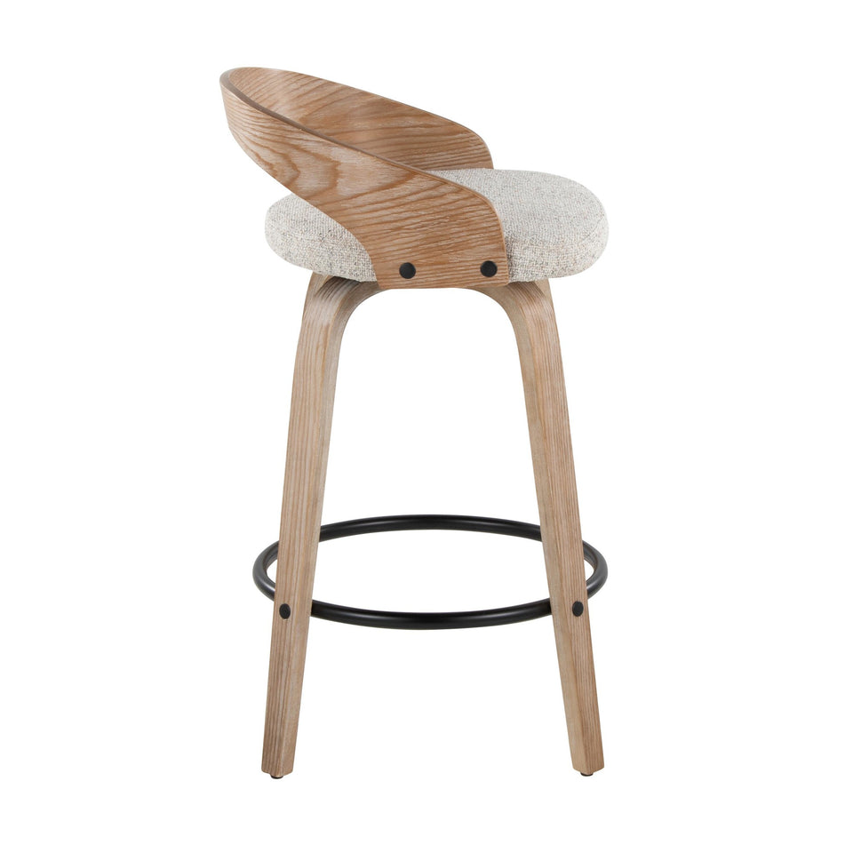Grotto 26" Fixed-Height Counter Stool - Set of 2