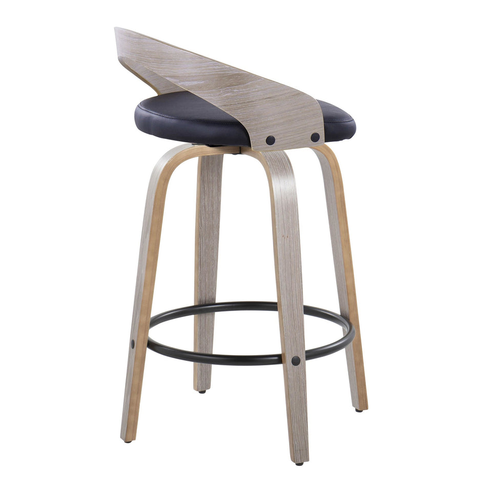 Grotto 26" Fixed-Height Counter Stool - Set of 2