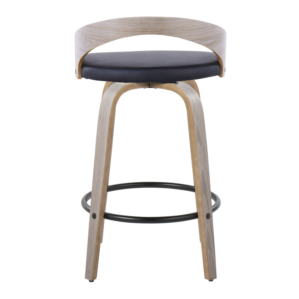 Grotto 26" Fixed-Height Counter Stool - Set of 2