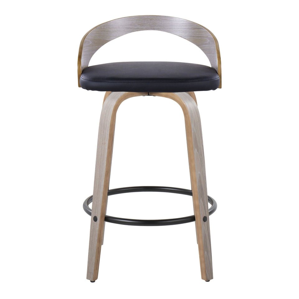 Grotto 26" Fixed-Height Counter Stool - Set of 2