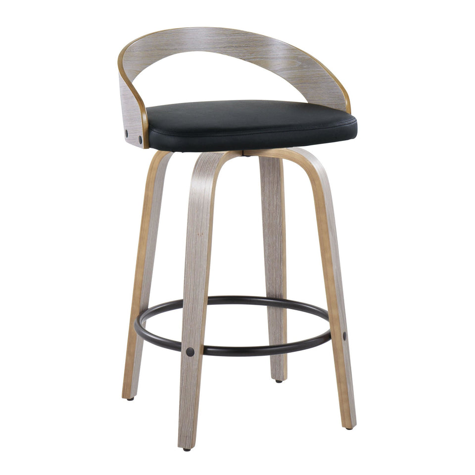 Grotto 26" Fixed-Height Counter Stool - Set of 2