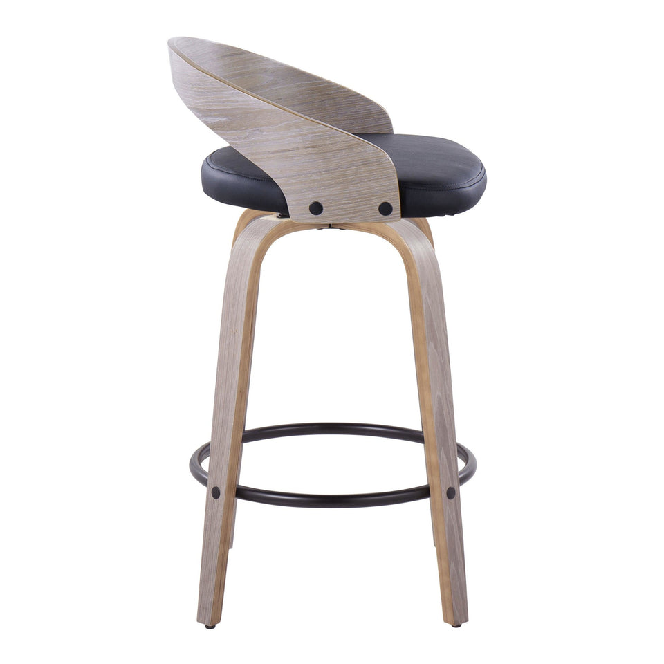 Grotto 26" Fixed-Height Counter Stool - Set of 2