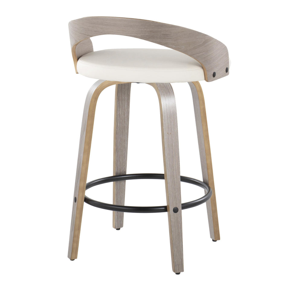 Grotto 26" Fixed-Height Counter Stool - Set of 2