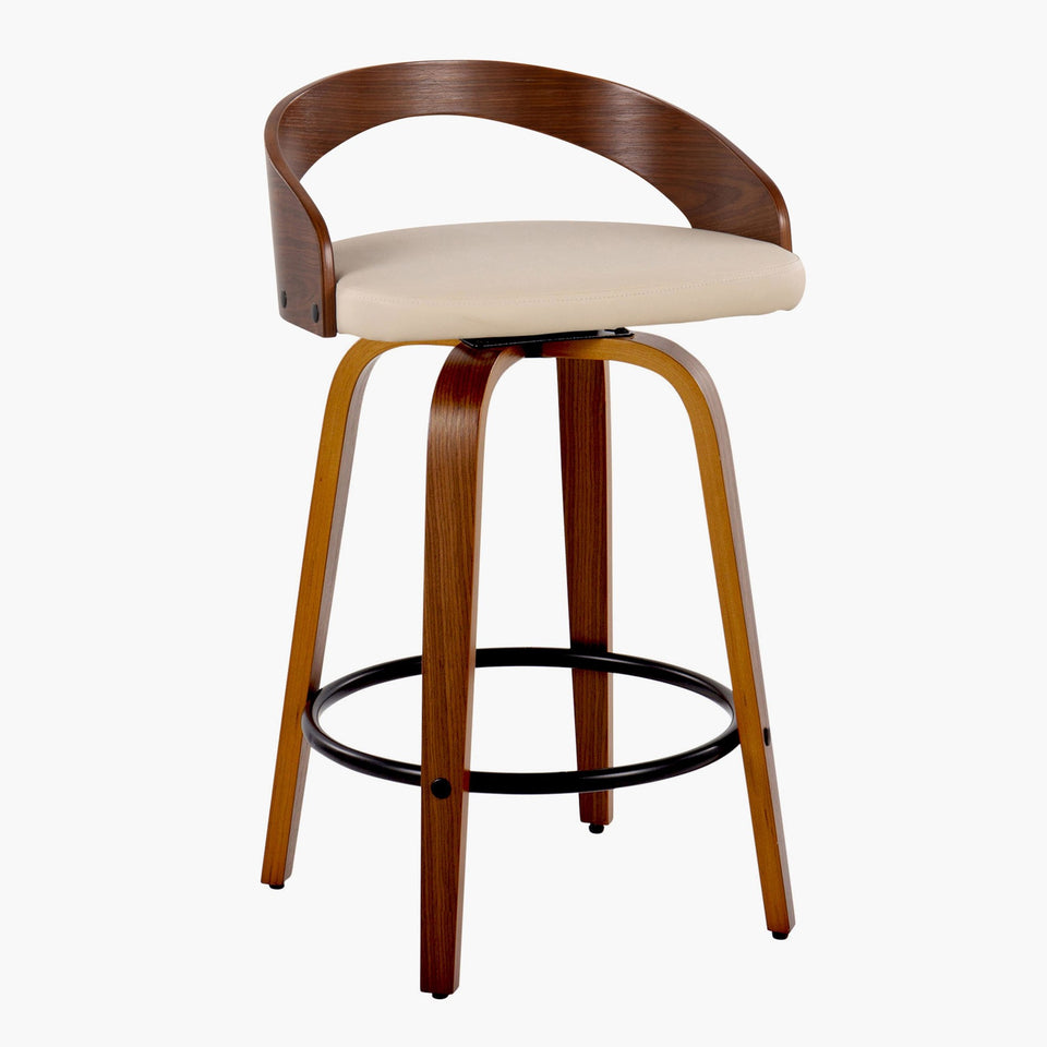 Grotto 26" Fixed-Height Counter Stool - Set of 2