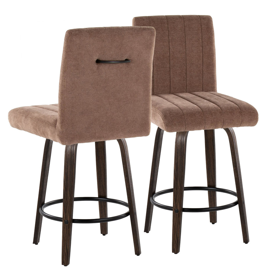 Hank 26" Fixed-Height Counter Stool - Set of 2
