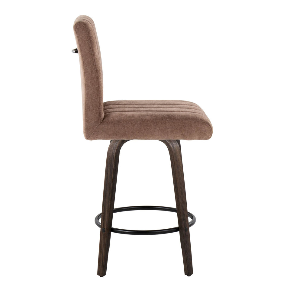 Hank 26" Fixed-Height Counter Stool - Set of 2