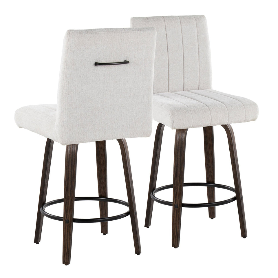 Hank 26" Fixed-Height Counter Stool - Set of 2