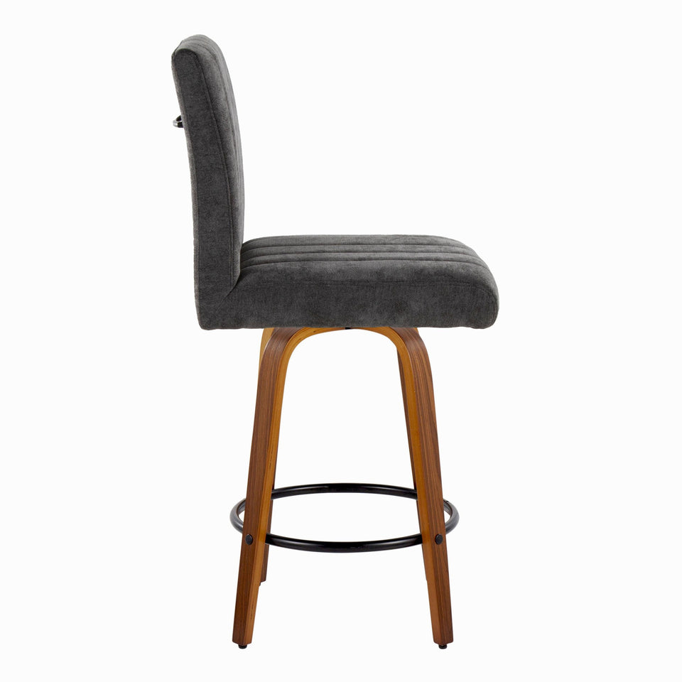 Hank 26" Fixed-Height Counter Stool - Set of 2