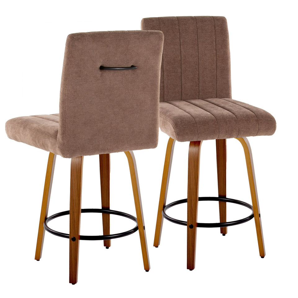 Hank 26" Fixed-Height Counter Stool - Set of 2