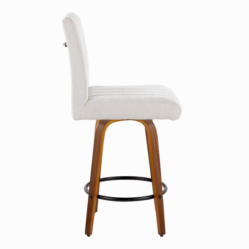 Hank 26" Fixed-Height Counter Stool - Set of 2