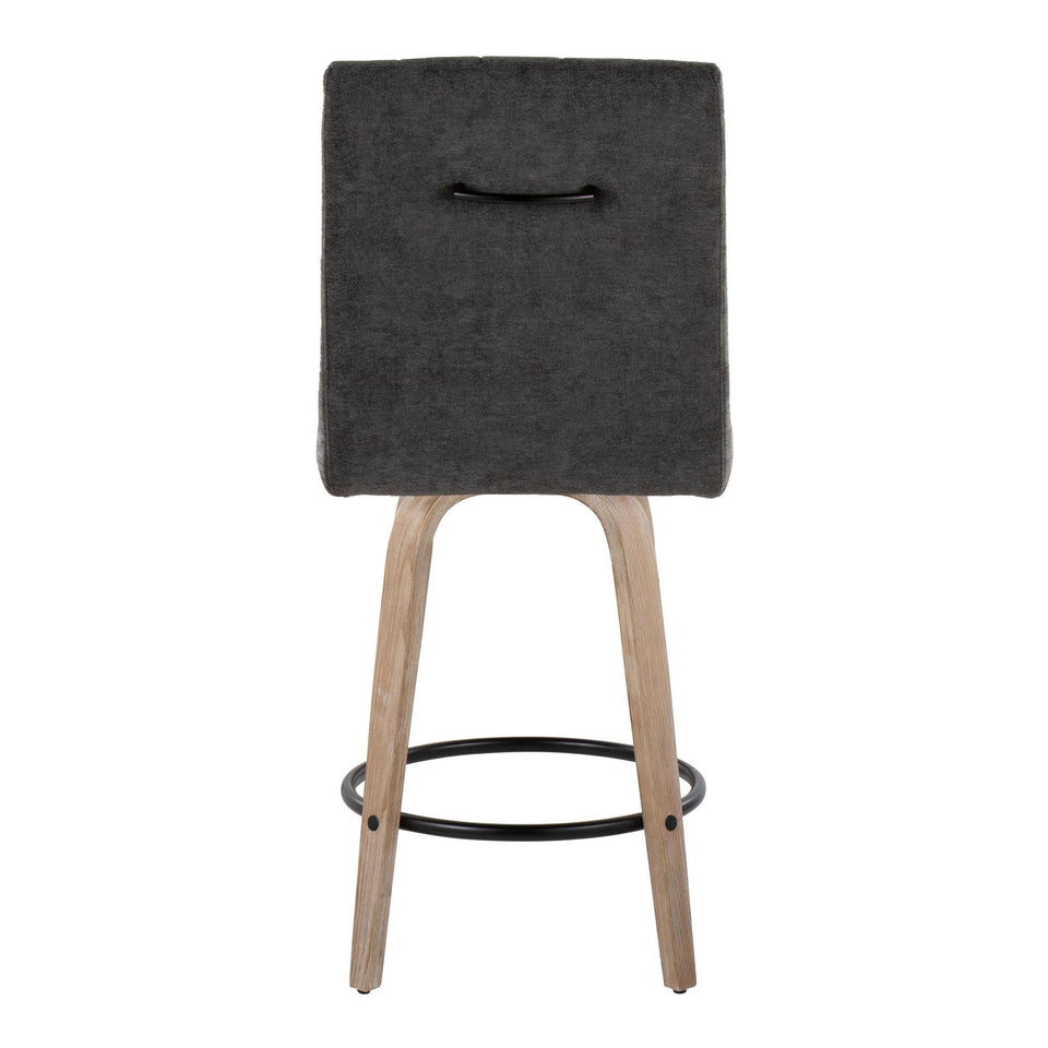 Hank 26" Fixed-Height Counter Stool - Set of 2
