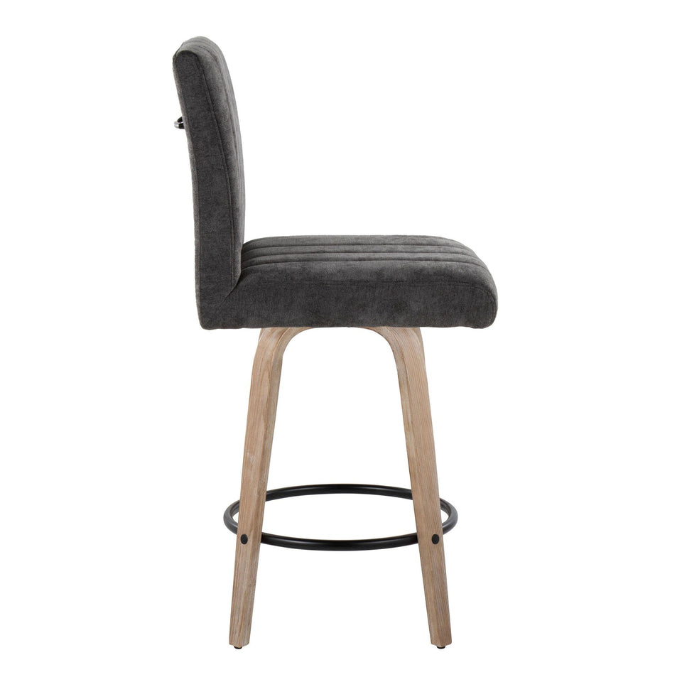 Hank 26" Fixed-Height Counter Stool - Set of 2