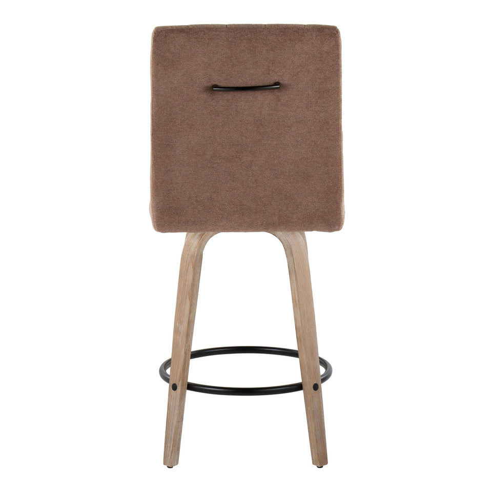 Hank 26" Fixed-Height Counter Stool - Set of 2
