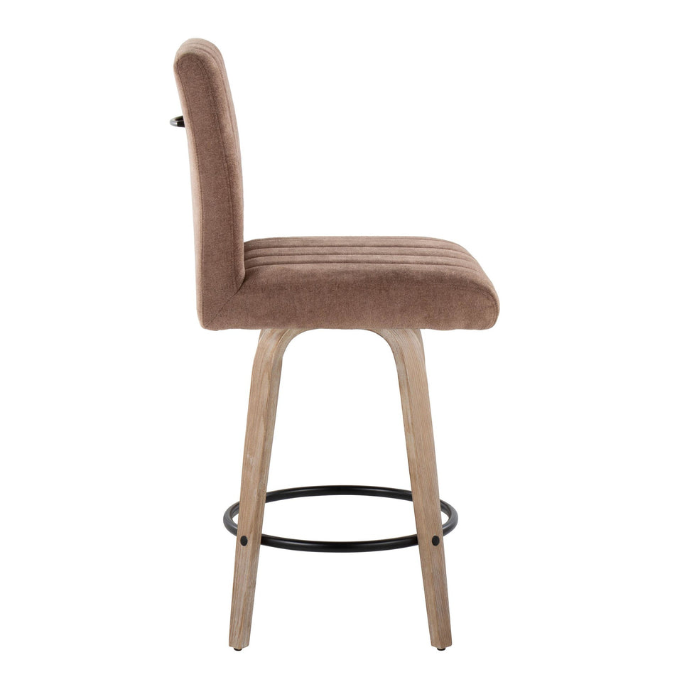 Hank 26" Fixed-Height Counter Stool - Set of 2