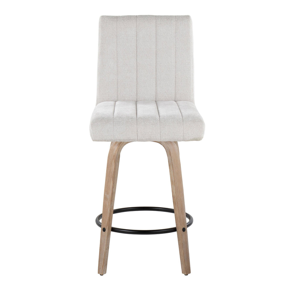 Hank 26" Fixed-Height Counter Stool - Set of 2
