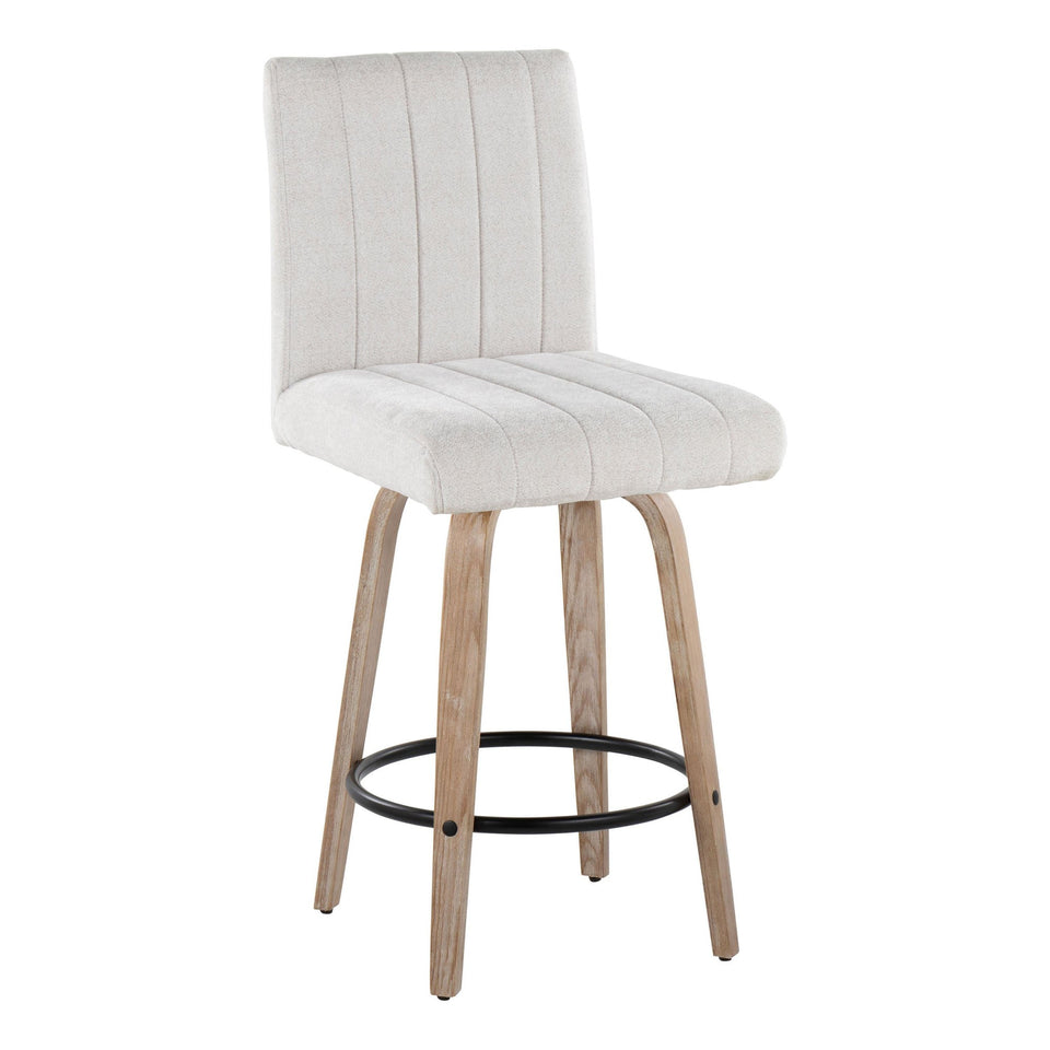 Hank 26" Fixed-Height Counter Stool - Set of 2